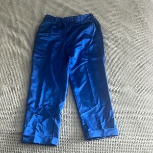 Reiss women’s satin blue pants size 8